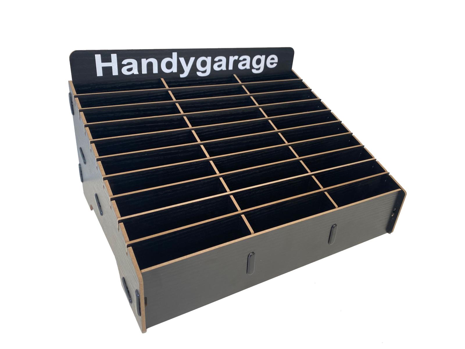 Handybox aus Holz mit 30 Fächern