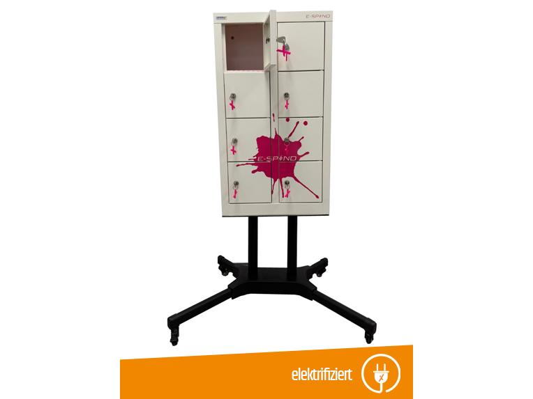 E-Spind Handy Ladeschrank mit mobilen Ständer