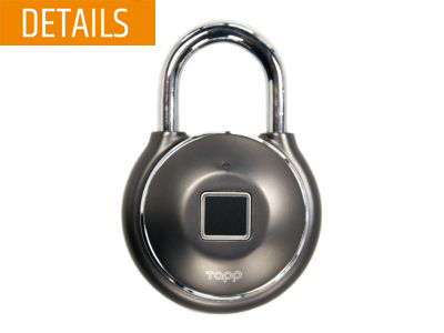 Tapplock one plus - Gun Metal - Bluetooth Vorhängeschloss
