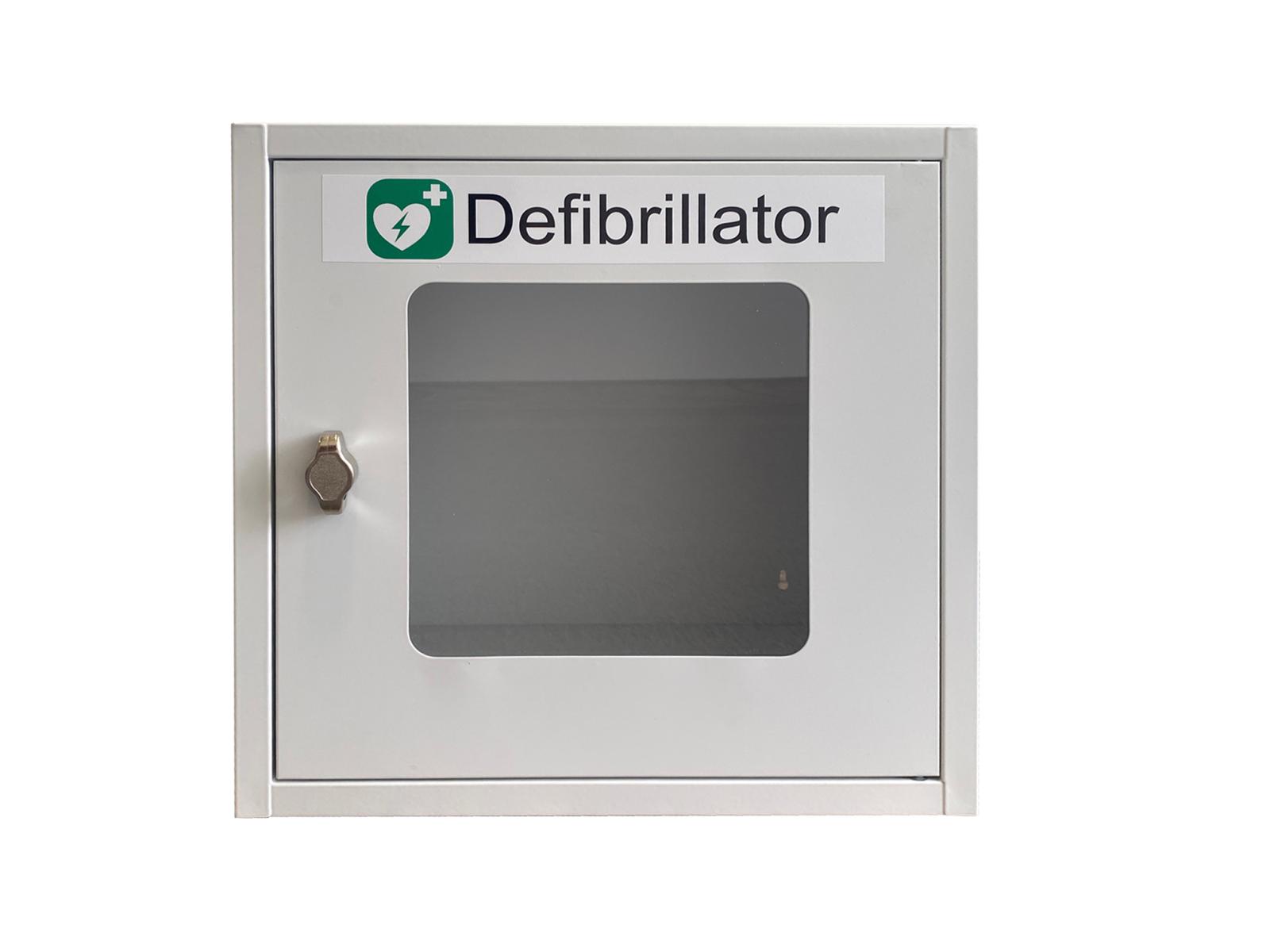 Hängeschrank für Defibrillator ohne Alarmfunktion