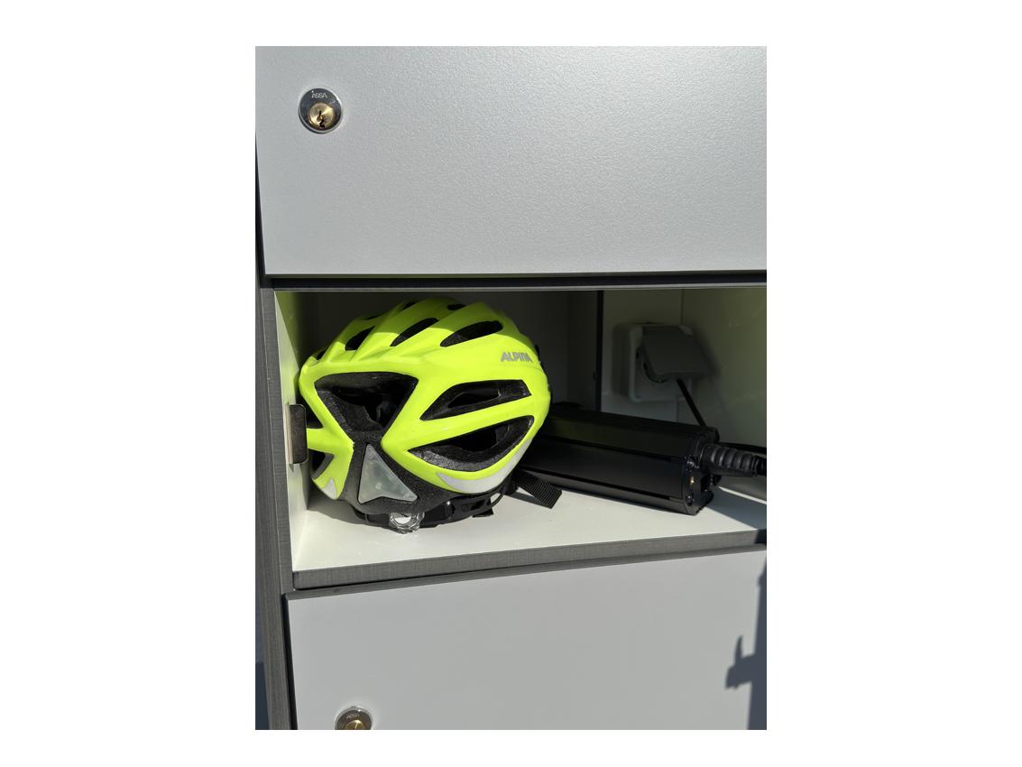 E-Bike Ladestation / Ladeschrank - 5 Ladeeinheiten